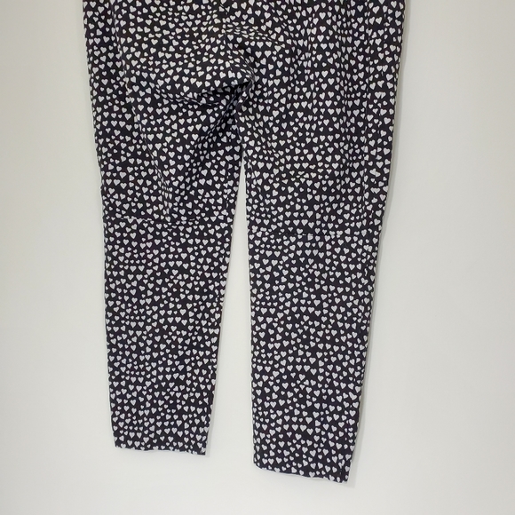 Mercantile Black/White Heart Winnie Pants, Size 14 - Picture 8 of 14